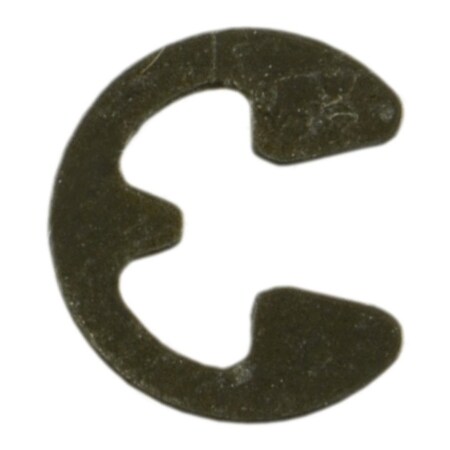 Midwest Fastener External-E E-Clip, Steel Black Phosphate Finish, 1/16 in Shaft Dia, 20 PK 70681